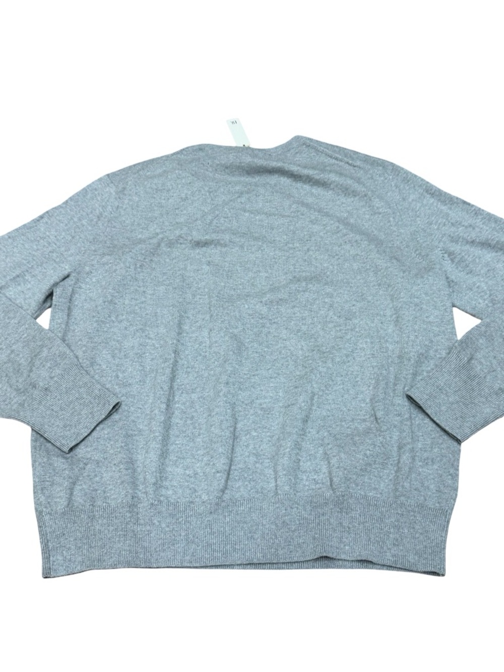 ✨ Banana Republic NWT Men's Merino Wool Crewneck Sweater Heather Gray Size L - Picture 11 of 11